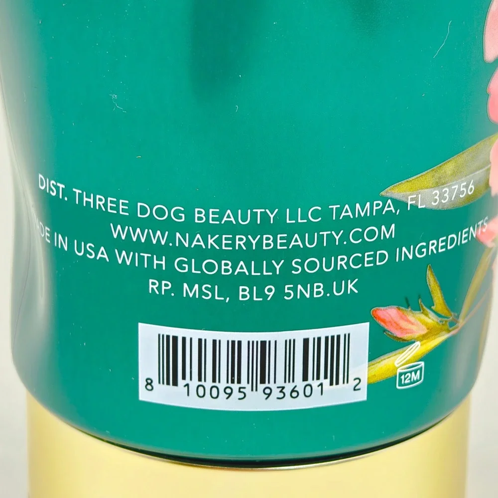 Nakery Beauty SkinFirm Body Cream Summer Rain Crepe Smoothing Lifting 8.45oz